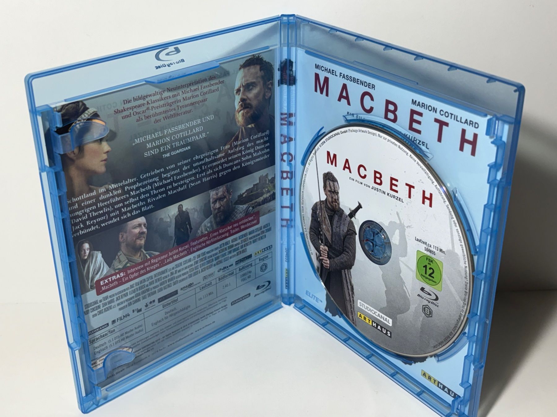Tutti i DVDs: Macbeth Blu Ray – Usato da Wilderswil venduto da Sstriker 2