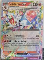 Pokémon – Cinderace ex 🇺🇸 - SCR-028 - Stellar Crown