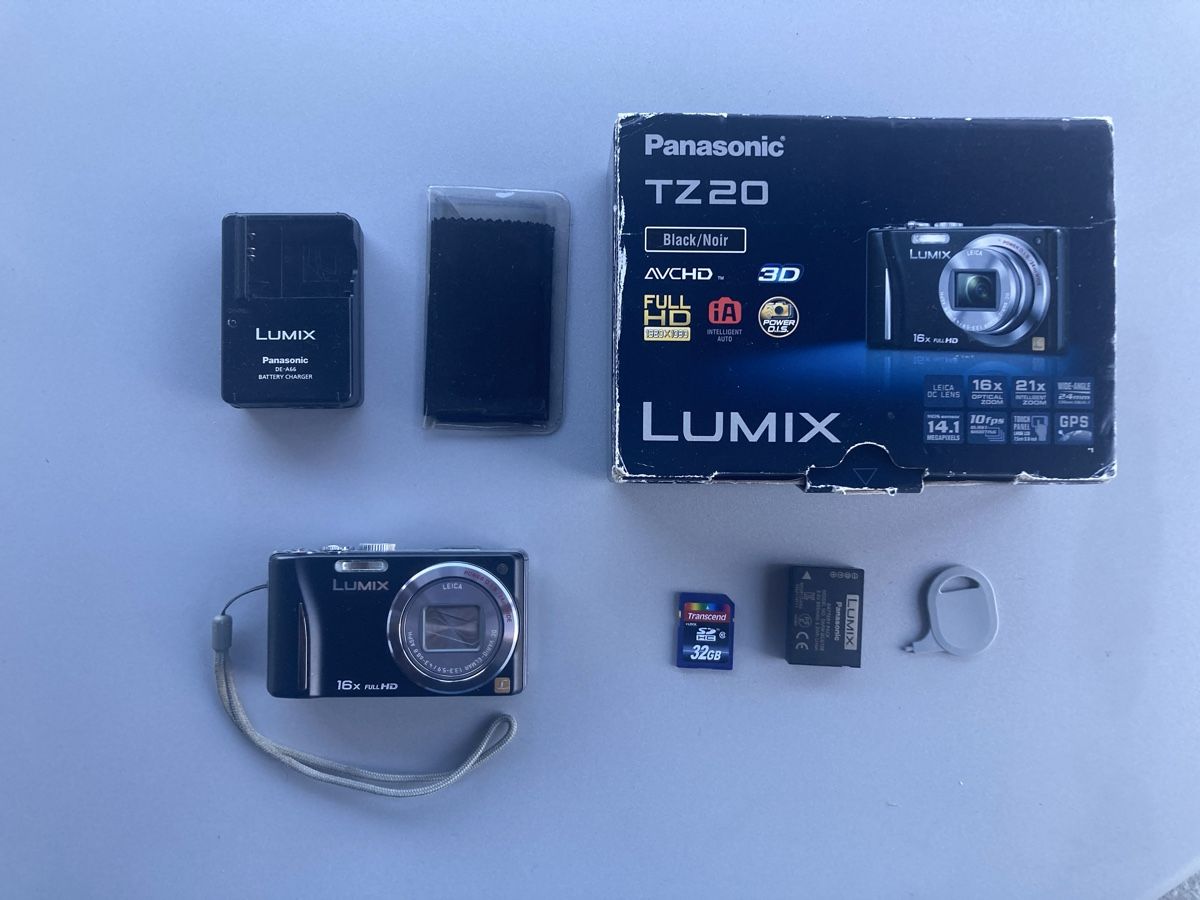 Panasonic Fotocamera: Panasonic Lumix DMC-TZ20 Digitalkamera 14.1 MP – Usato da Flims Dorf venduto da daFlem