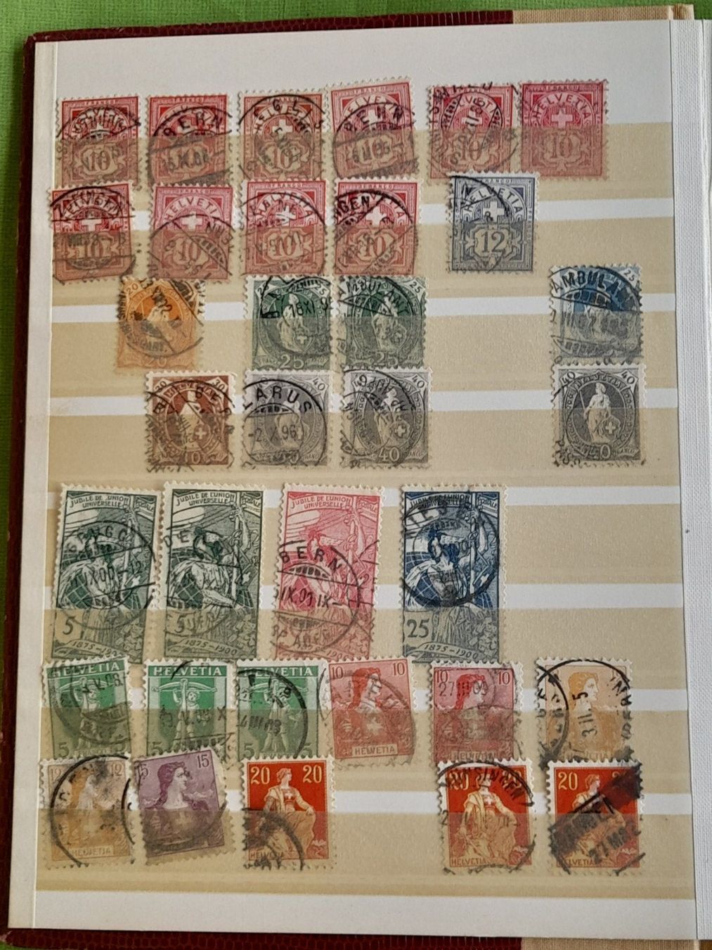 Tutti i francobolli: Album mit diversen Schweizer Marken – Usato da Aeschi b.Spiez venduto da 52_wochen 1