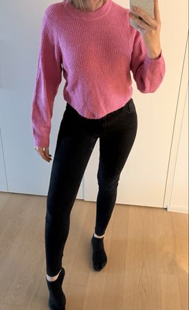 JDY Strickpullover Gr. M, Rosa, Kuschelig für den Winter!