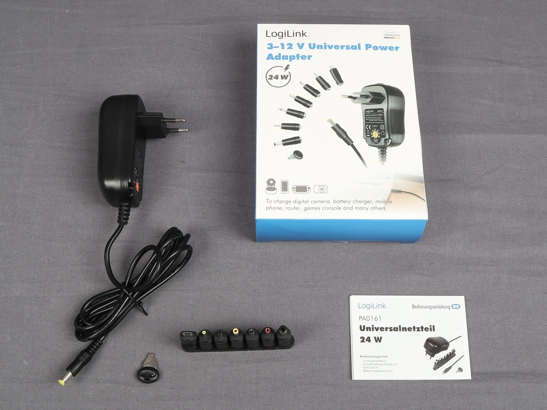 Lecteurs & Adaptateurs: LOGILINK A3-12 V Universal Power Adapter – Neuf (Voir description) à Steinen par Restwert_Steinen