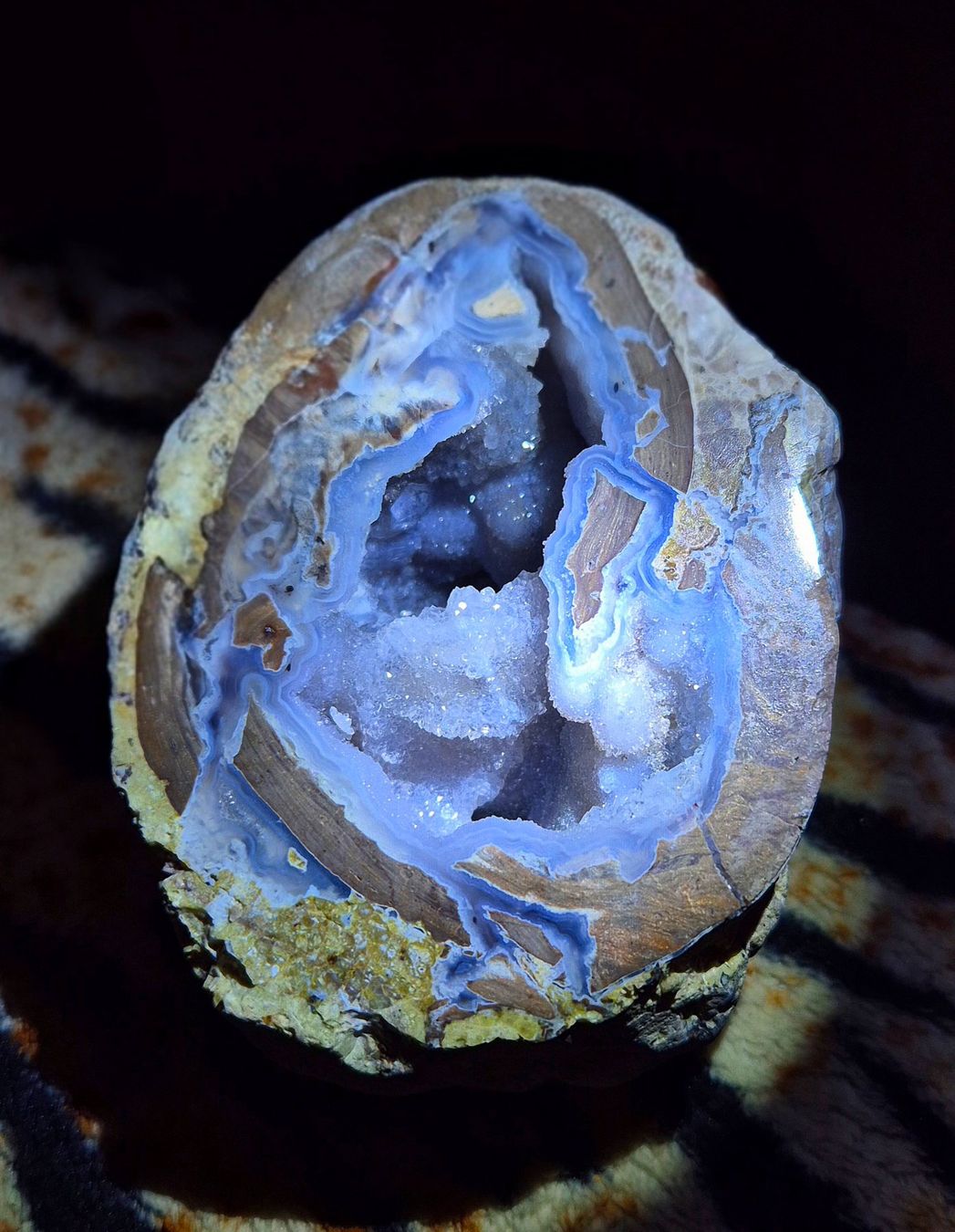 Pietre preziose: Blauer Dugway Achat – Nuovo (secondo la descrizione) da Rünenberg venduto da Ainhoa13