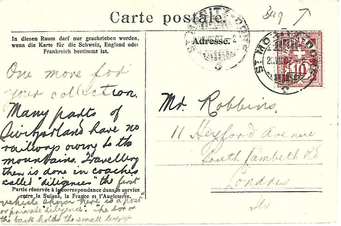 Cartoline postali: Silsersee Kutsche – Usato da Wetzikon ZH venduto da Brulu100 1