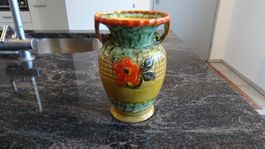 Vase Wunderschön Ca. 85 Jährig Keramik gemarkt 1387/10 signi