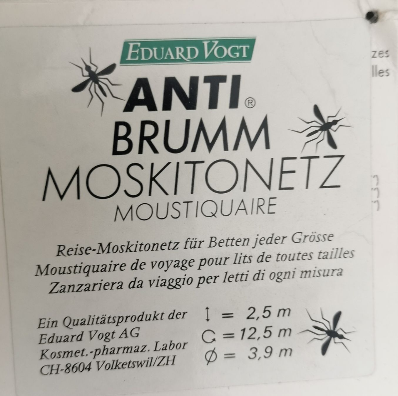 Sonstiges für Haushalt & Wohnen: Anti-Brumm Moskitonetz Reise  – Neu (gemäss Beschreibung) aus Brislach von ali_4rau 2