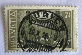 Nr.143 mit Vollstempel Zürich