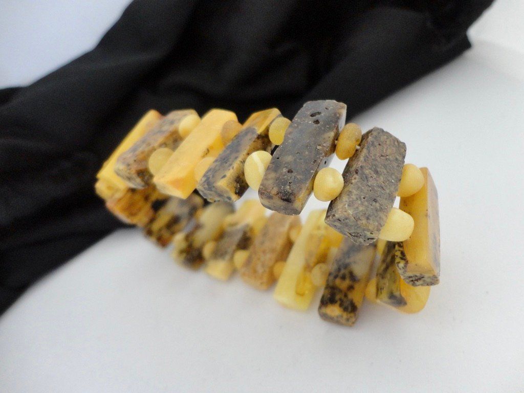 Bracciali & Braccialetti: Armband Bernstein/Amber/Ambre  echt – Nuovo (secondo la descrizione) da Biberist venduto da tl-schmuck 2