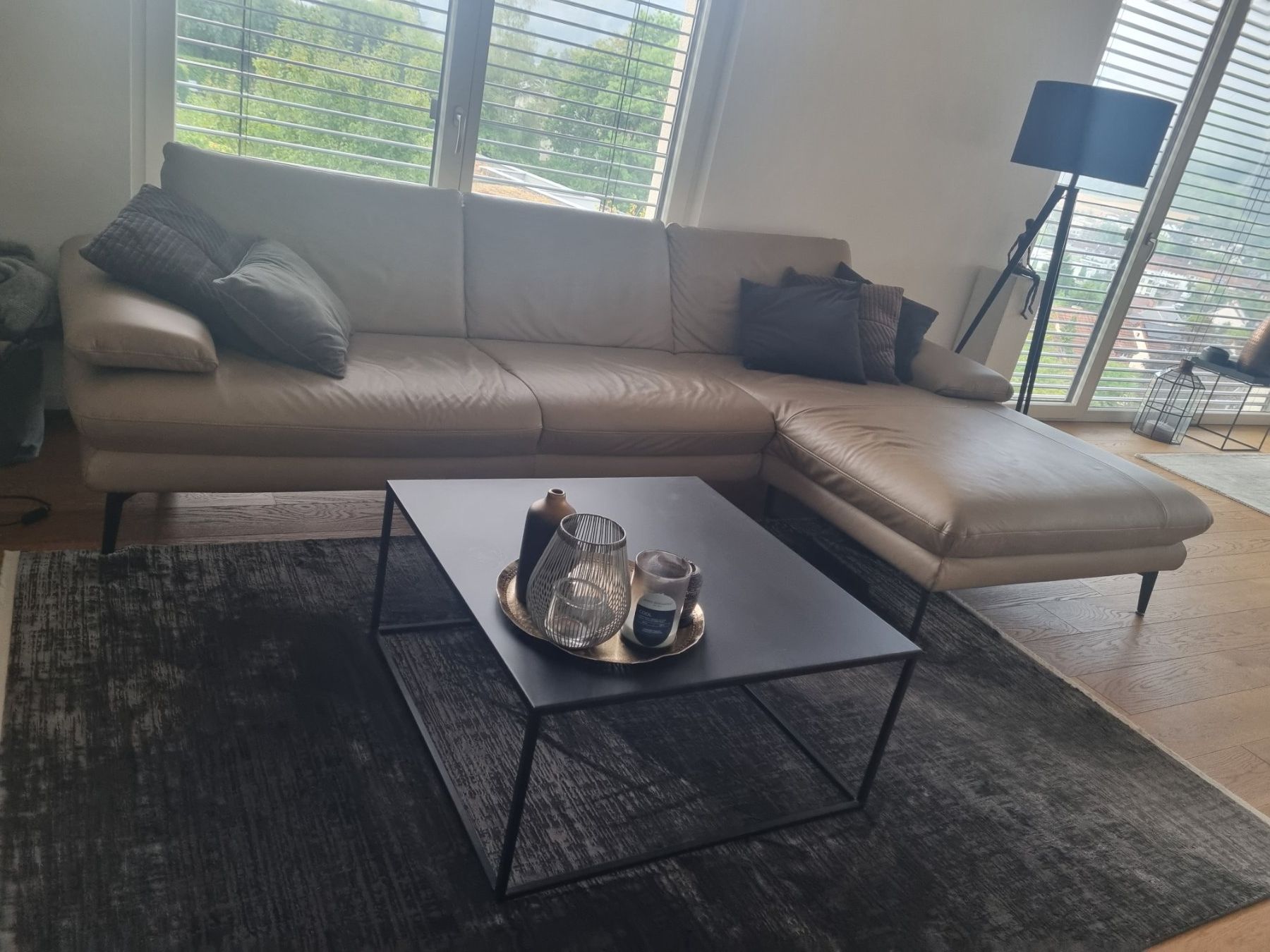 Sofas: Ecksofa / Sofa Ledersofa – D'occasion à Frick par Geheim007 7