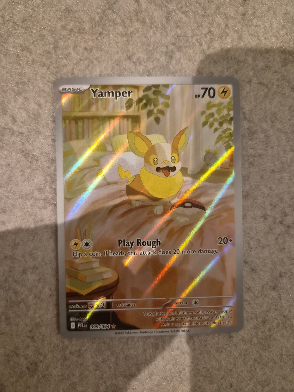 Pokémon Carte collezionabili: Yamper 099/094 – Nuovo (secondo la descrizione) da Les Acacias venduto da S.Vieira