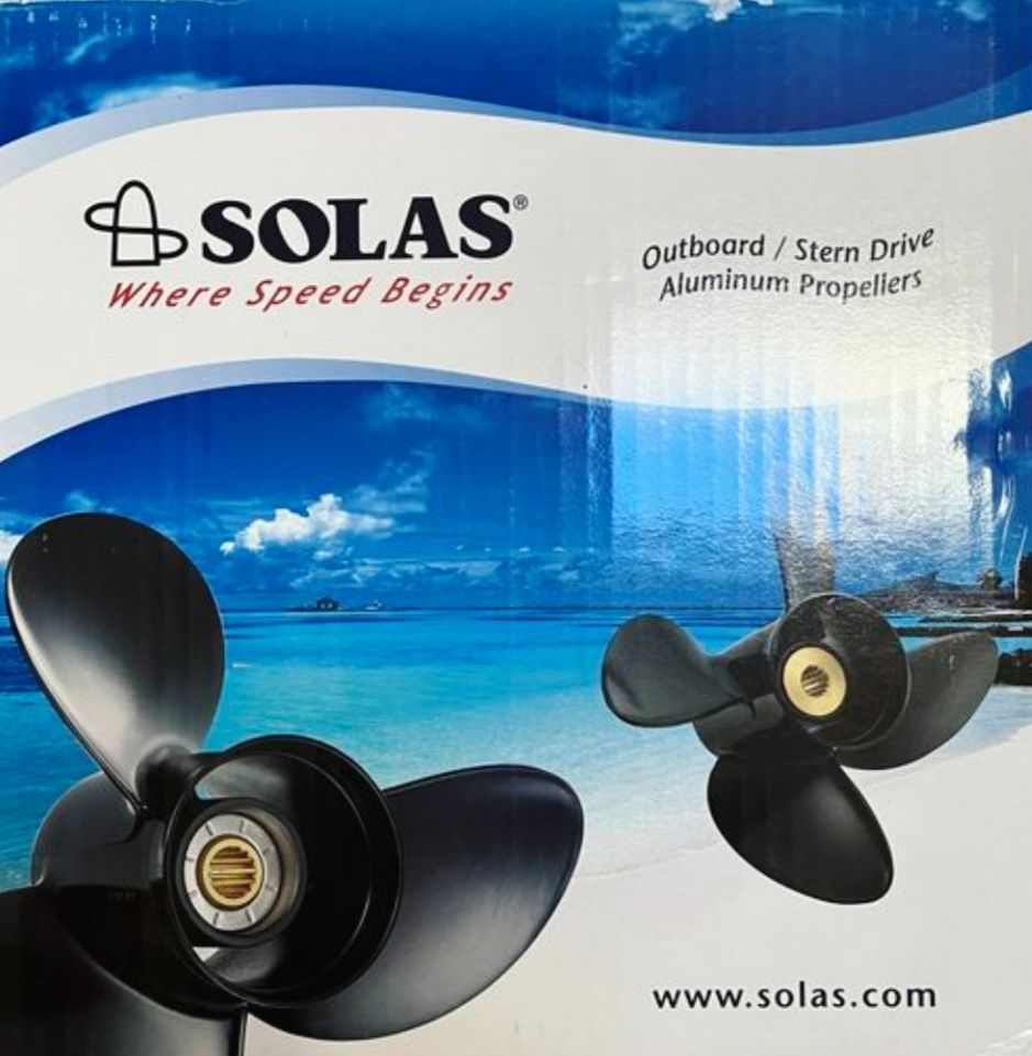 Suzuki Moteurs: Propeller 9.25x10, neu, Suzuki 9-20ps, Solas, Aluminium – Neuf avec emballage d'origine à Villmergen par Rehe1989 2