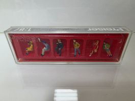 Preiser Figuren Kinder Spur H0 Set 10023