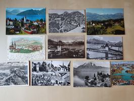10 x Karten Luzern ab 1902