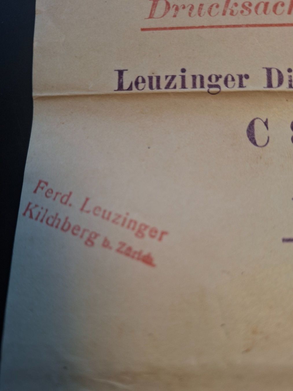 Buste & buste per spedizione: Drucksache nach Brasiien mit Marken 1914 – Usato da Herzogenbuchsee venduto da Herkules9 1