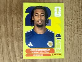 Panini FIFA World Cup 2026 Sticker Livano Comenencia CUW 9