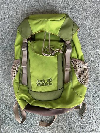 Rucksack Jack Wolfskin Kinder grün H 41cm B 32cm guter Zu...