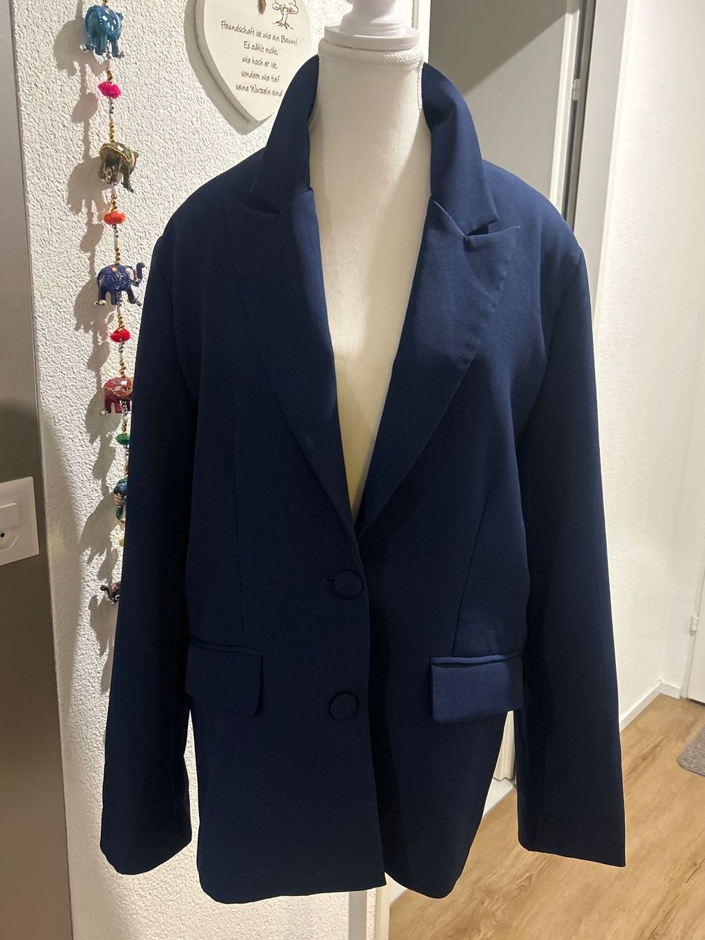 Boohoo Giacche: Blazer dunkelblau von Boohoo Gr. 38 – Nuovo e nell'imballaggio originale da Brunnen venduto da Nala2929 3