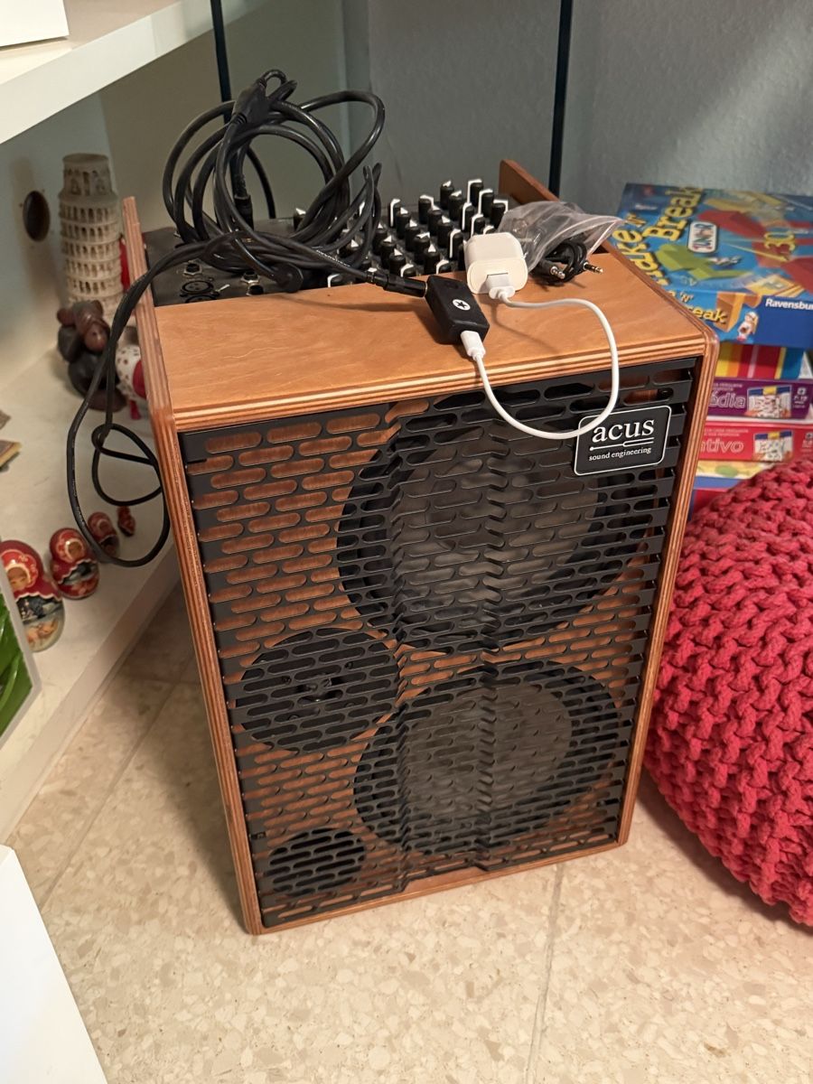 Amplificatori: ACUS One for Strings AD Wood Verstärker – Usato da Dietlikon venduto da lizz.yy 1