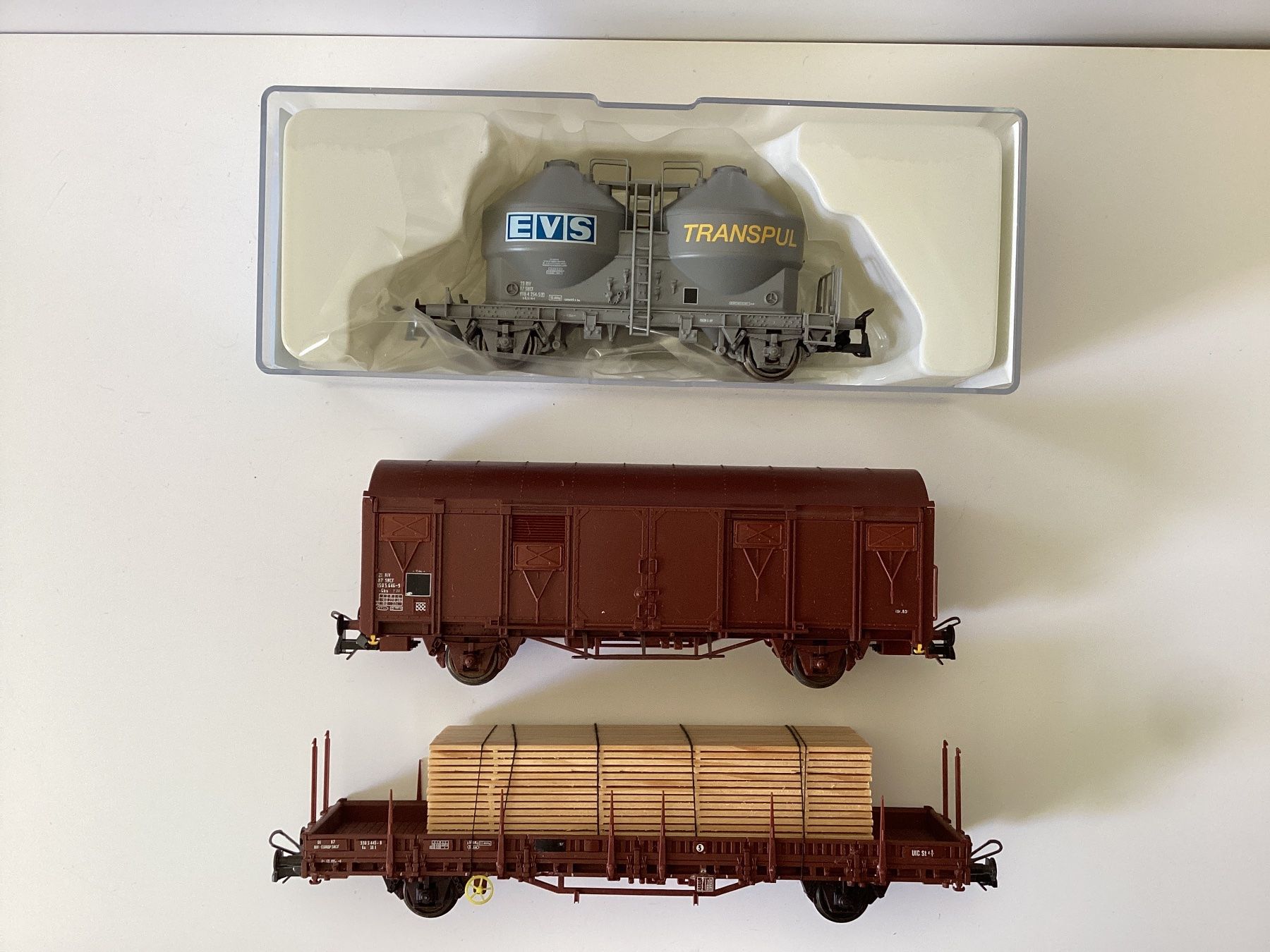 Roco Modellini di ferrovie: Roco Jouef Güterwagen SNCF 1:87 H0 – Usato da Effretikon venduto da simtek_de