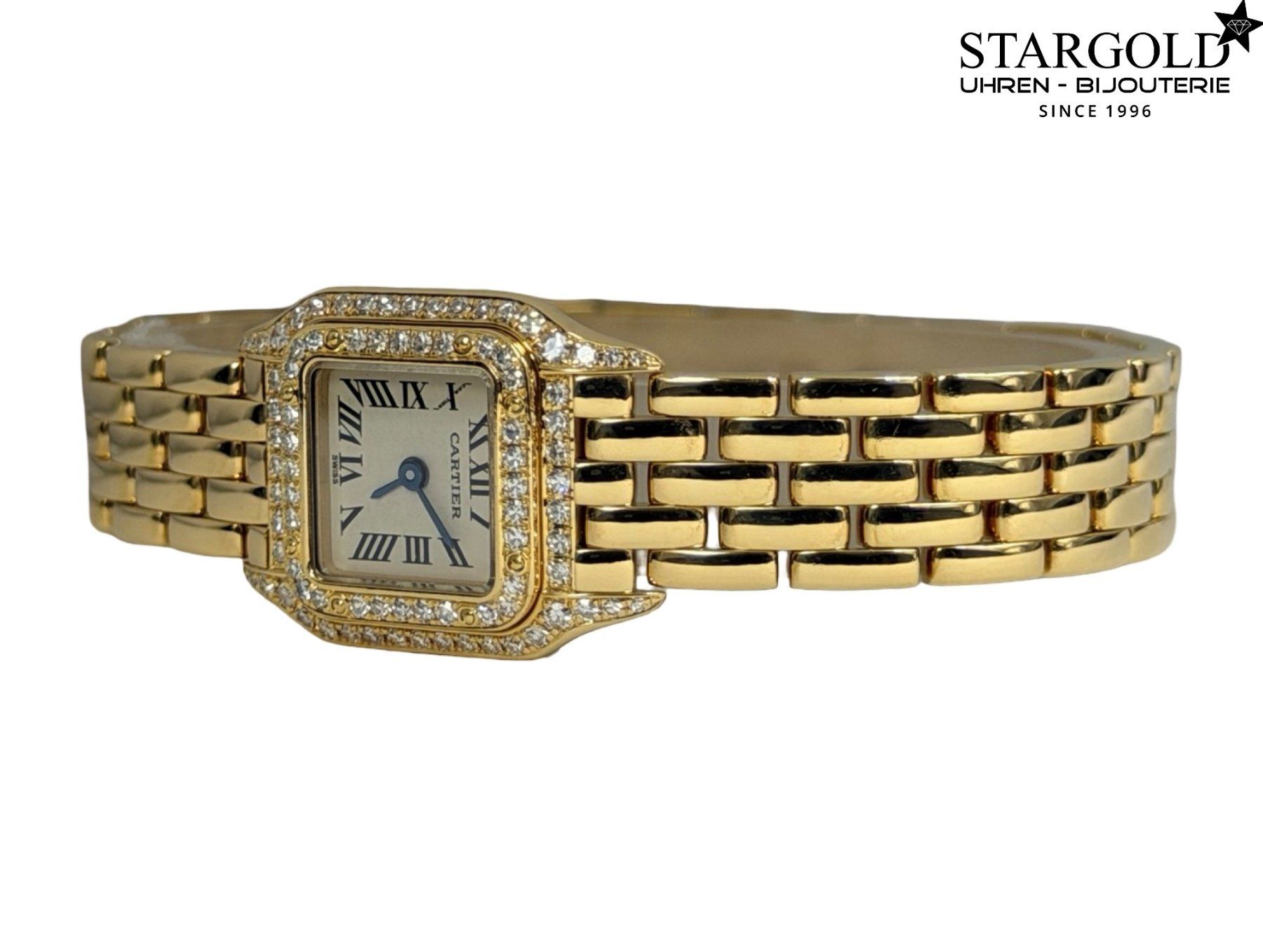 Cartier Orologi: Cartier Panthère Mini mit Diamanten - WF314 – Usato da Zürich venduto da Stargold-Uhren 2