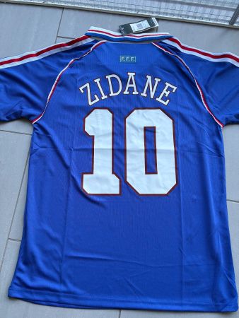 Trikot Frankreich, WM 1998, 10 Zidane, NEU