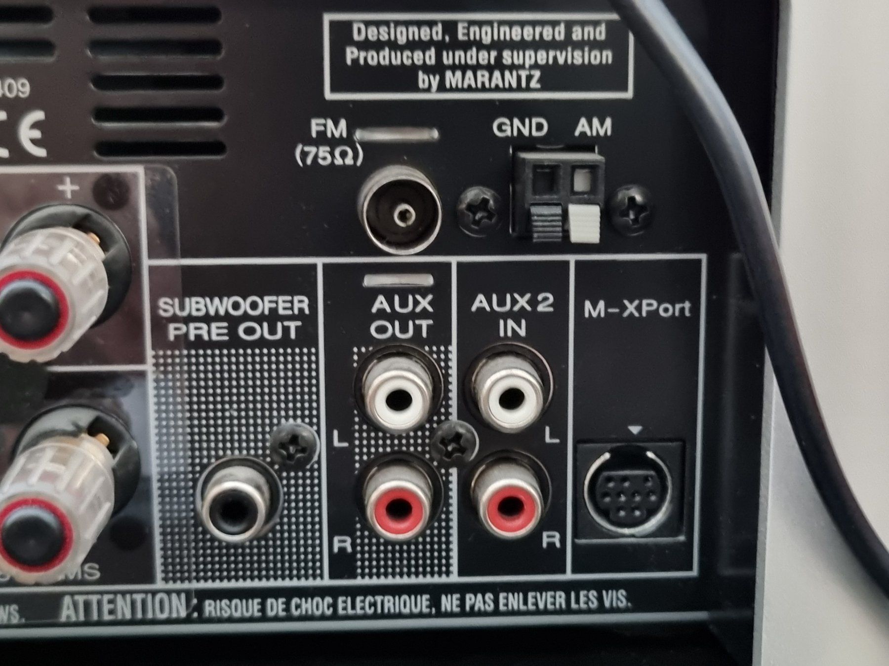 Marantz Ricevitori: Marantz M-CR503 Receiver,CD-Wiedergabe, 2 x 60W/6 Ohm – Usato da Lenzburg venduto da freedomky 3