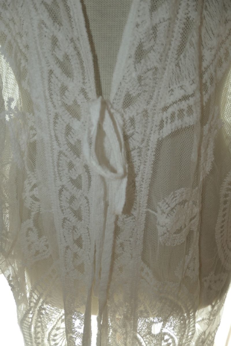 Arte internazionale: Damen Beach cover up boho weiss SpitzeGrösse S/M – Usato da Kriens venduto da phi_l95v 4