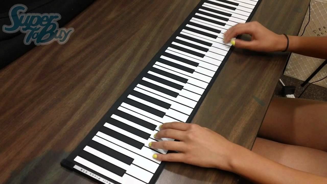 Musikinstrumente: Touch Flexible USB Portable MIDI Keyboard Roll Up Electronic – Neu (gemäss Beschreibung) aus Trimbach von SABO-61 7