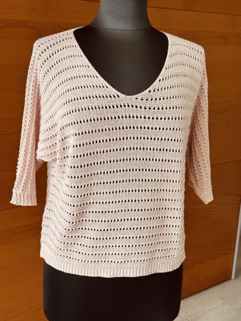Neuer, feiner Pullover/ rosa / Gr. 38/40