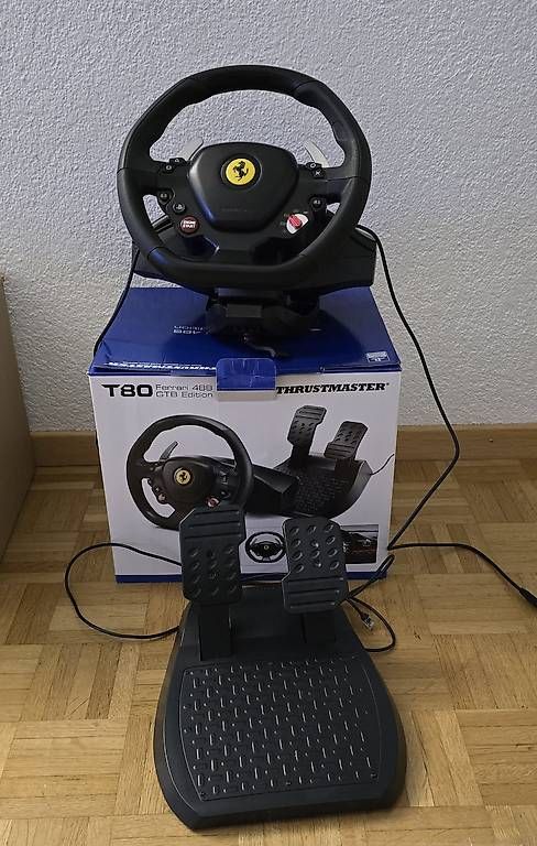Console: Thrustmaster T80 Ferrari 488 GTB PC, PS4, PS5.Defekt – Usato da Urtenen-Schönbühl venduto da vok_qw7w 4