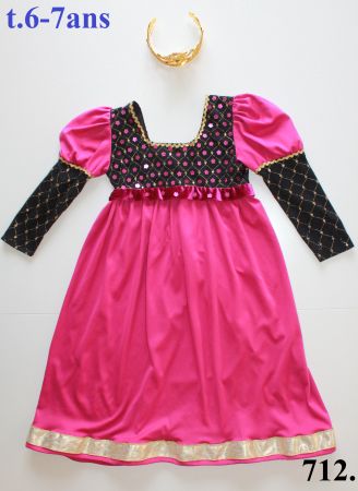 Costume Princesse/ Prinzessin t. 6 - 7 ans
