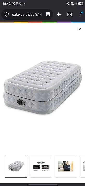 Matratzen: Intex Deluxe Supreme Luftmatratze – Gebraucht aus Rickenbach b. Wil von Kth_v8 1