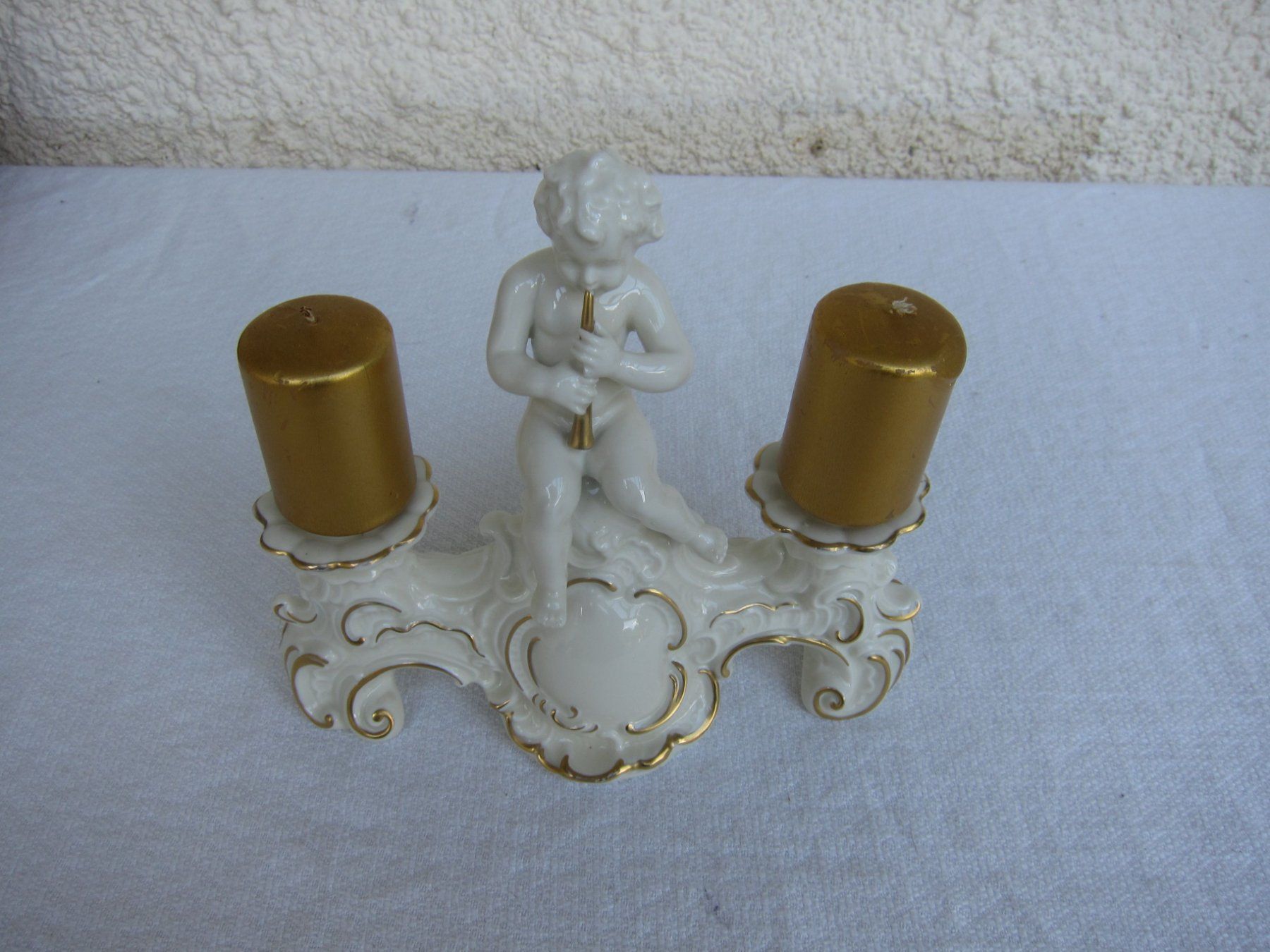 Statuette: Porzellan Kerzenhalter – Usato da Regensdorf venduto da Eri8057 4