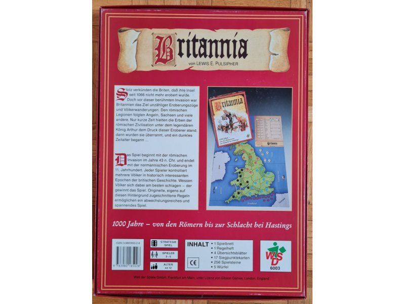 Spiele: Brettspiel "Britannia" – Gebraucht aus Zürich von Desmond01 1