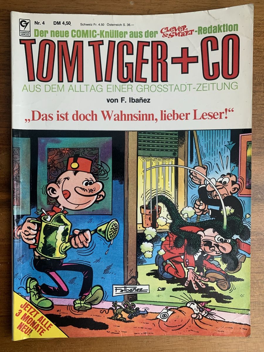 Fumetti: Tom Tiger + Co Nr. 4 – Usato da Opfikon venduto da BananaGio01