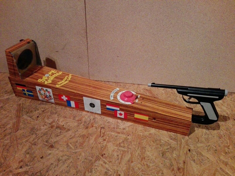 JEU DE TIR En Tôle Lithographiée Sport Trainer Technofix Avec Boite D