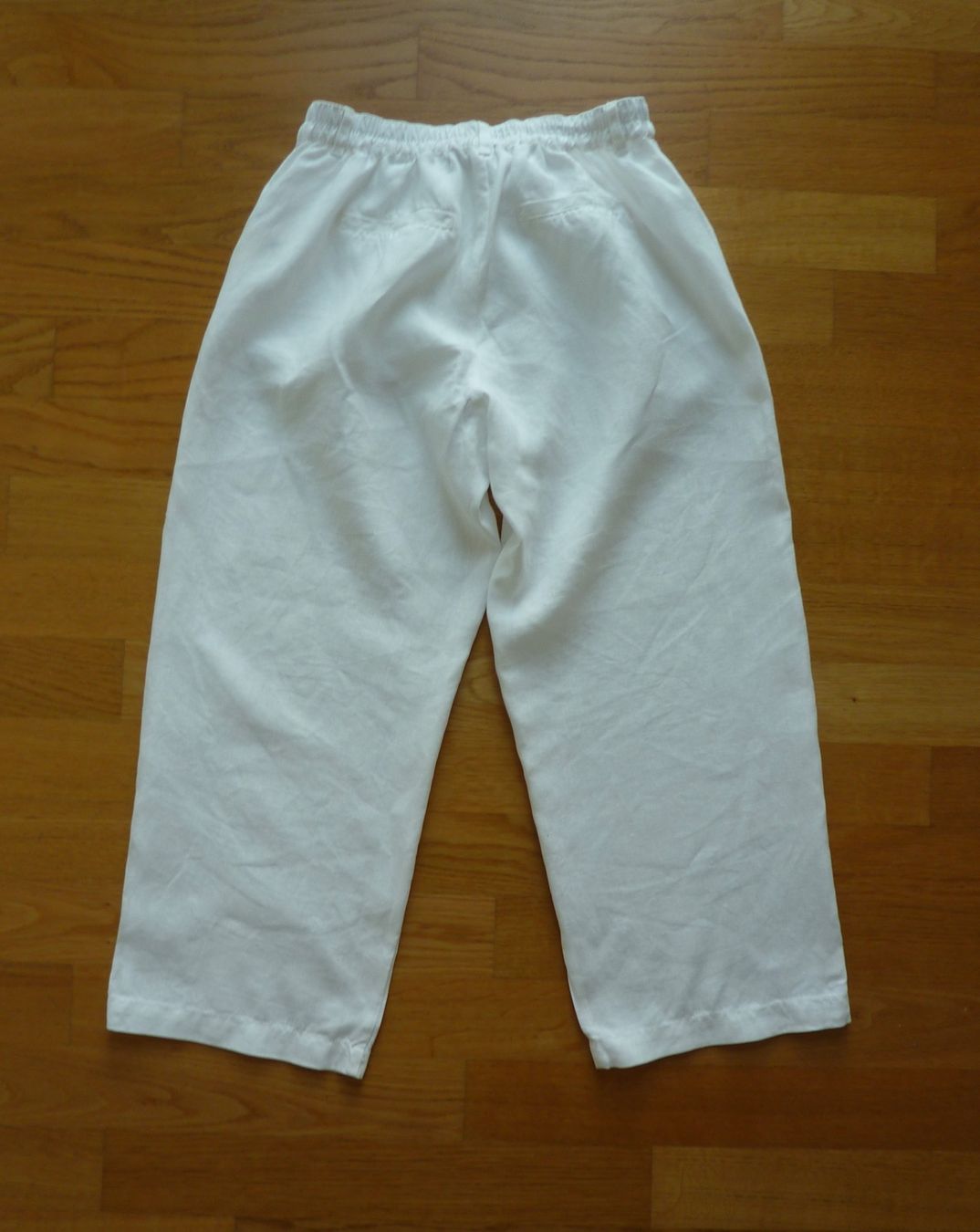 Nile Pantaloni: NILE Leinenhose weiss – Usato da Allschwil venduto da millefiori3 1
