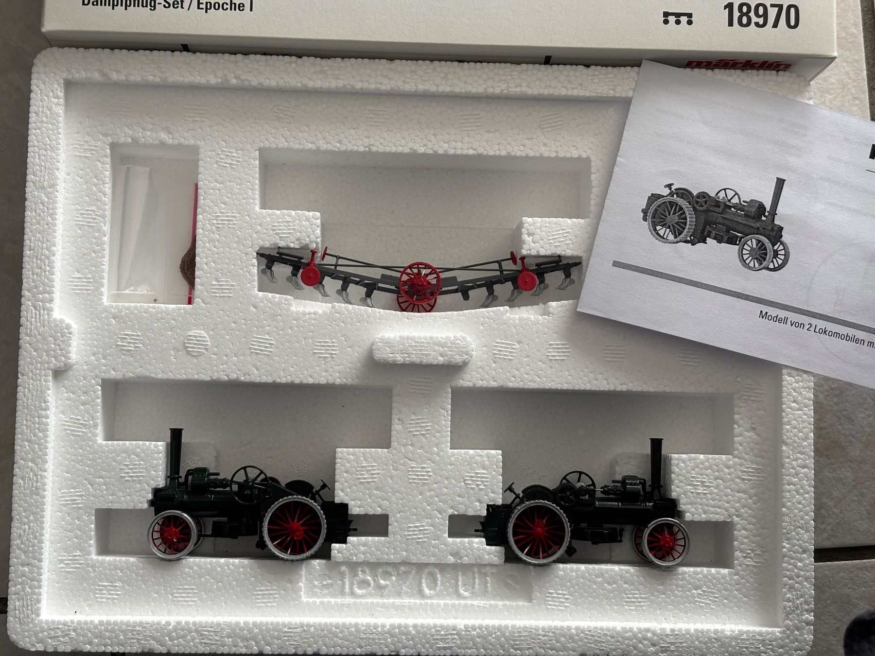 Märklin Modellini di ferrovie: Marklin 18970 Dampfpflugset Insider – Nuovo e nell'imballaggio originale da Hauterive NE venduto da eriamch 1