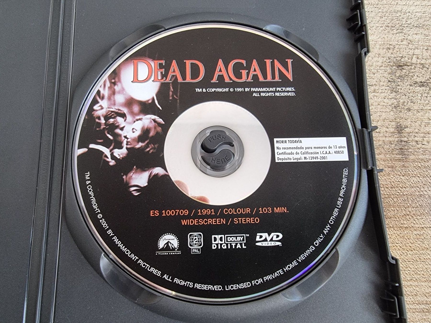 Alle DVDs: Dead Again – Gebraucht aus Chavannes-près-Renens von XWR4 2