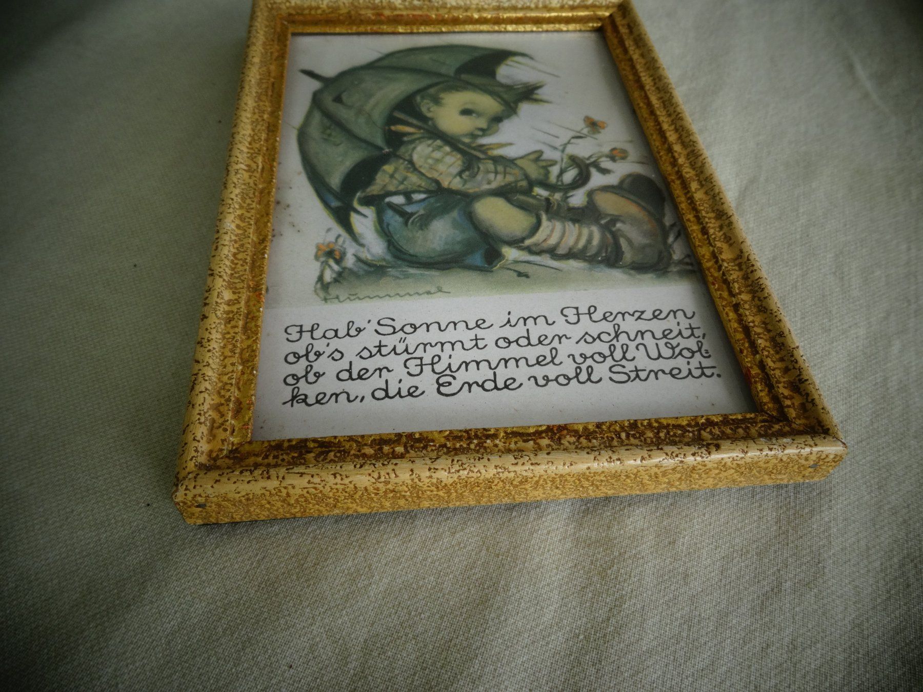 Foto & Immagini: 1 Bild Hummel mit Spruch – Usato da Neerach venduto da jenny062 4