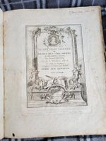 Ouvrage ancien d’architecture du XVIIIᵉ siècle avec gravures