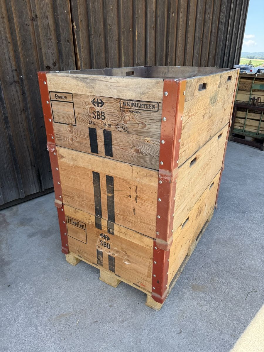 Palettes: SBB Palettenrahmen – D'occasion à Märstetten par Lehnik 1
