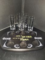 Cuervo tequila vassoio e 6 shot timbrati