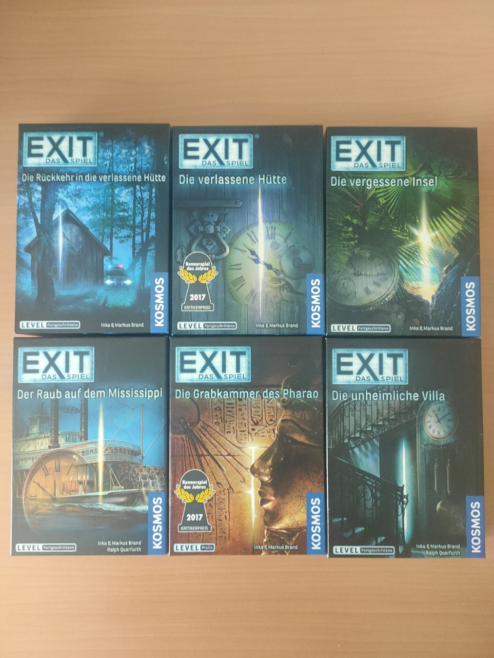 Kosmos Giochi: EXIT Spiele - Level Fortgeschrittene und Profis – Usato da Zürich venduto da choesi