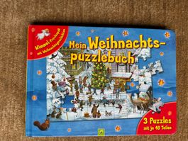 Weihnachtspuzzlebuch 3 x 48