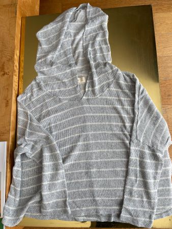 HOLLISTER hoodie, size S, striped.