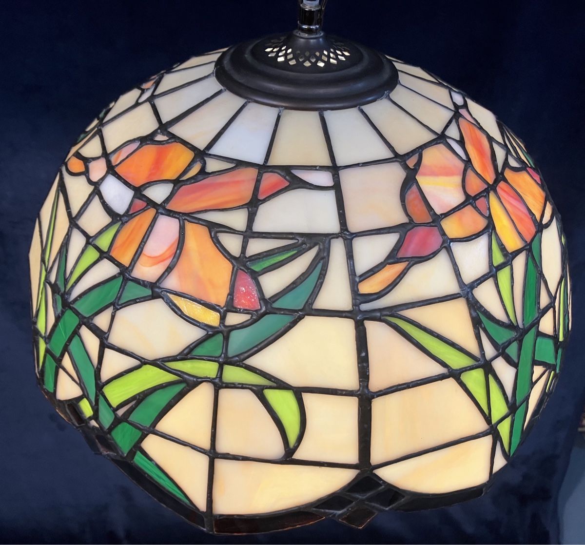 Lampadari & plafoniere: Tiffany stil Deckenlampe Top Zustand – Usato da Zürich venduto da Artnuvo 5