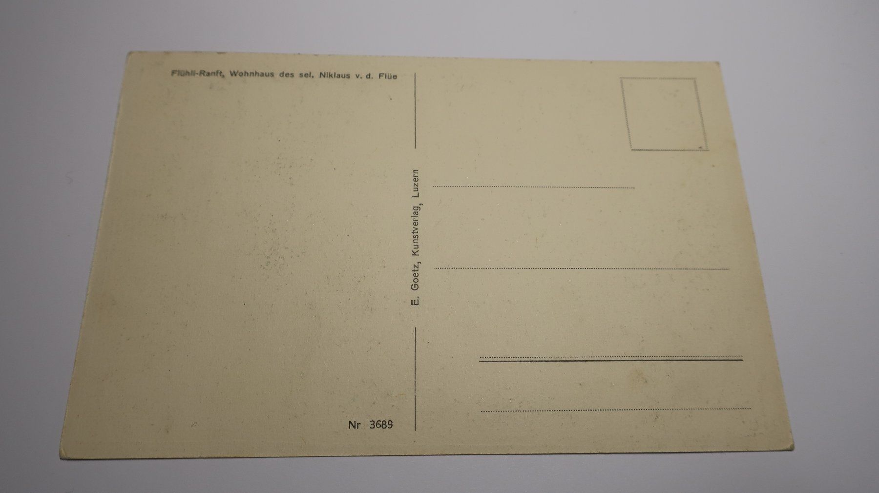 Cartes postales: Flühli - Ranft, Wohnhaus – D'occasion à Cormoret par Pascalll2001 2