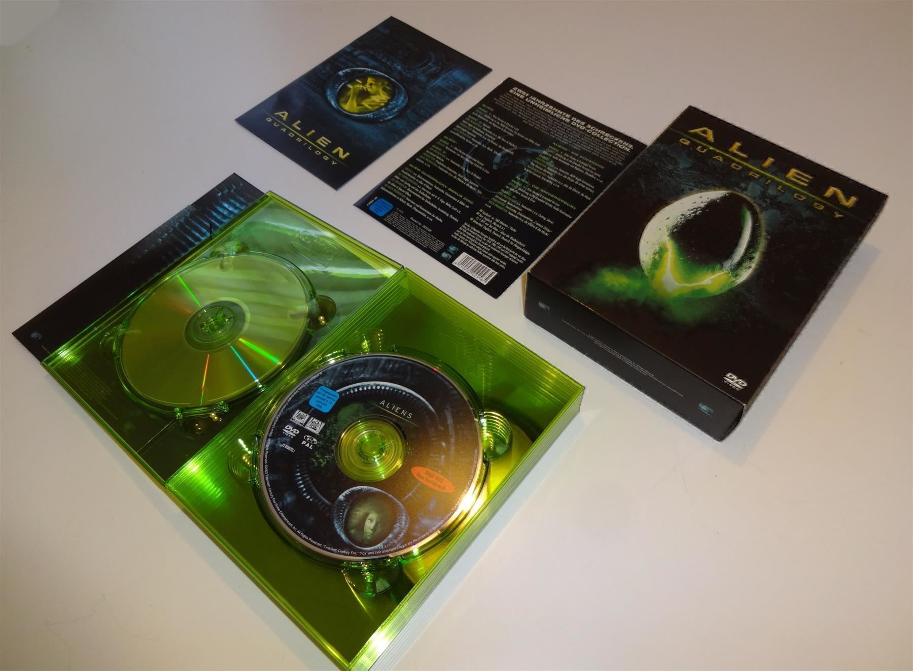 Tutti i DVDs: DVD Sammlerbox ALIEN - 1 Stück - – Usato da St. Gallen venduto da WWL 5