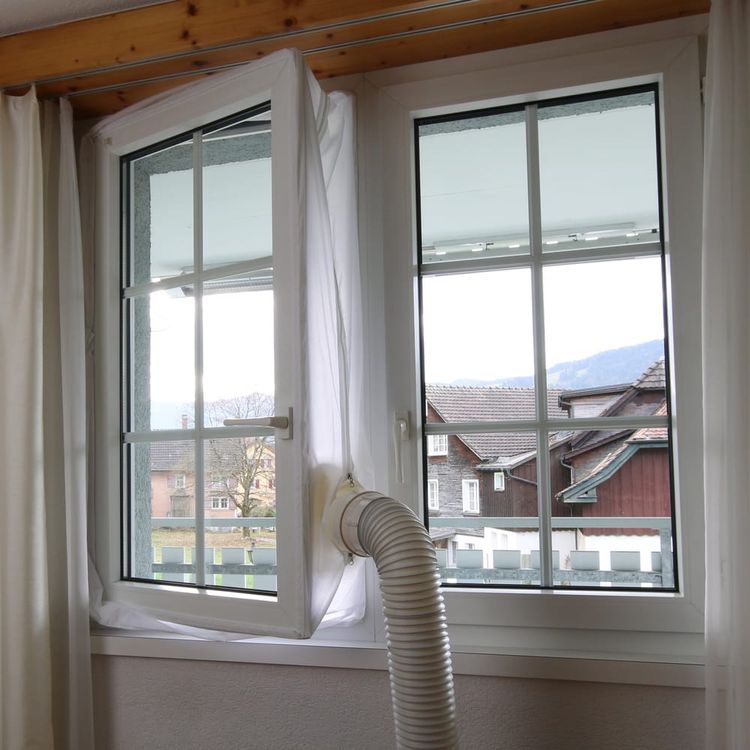 Fensterabdichtung mobile Klimaanlage